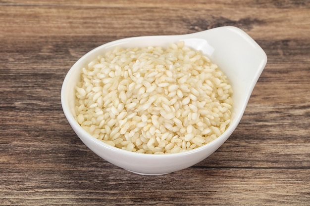 Arborio rice for Italian risotto