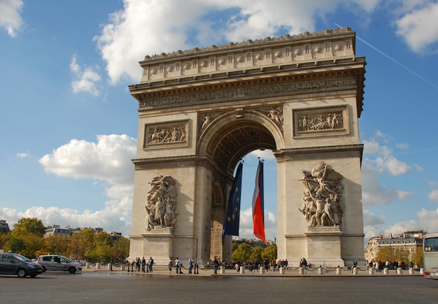 Arc de triomphe, parigi