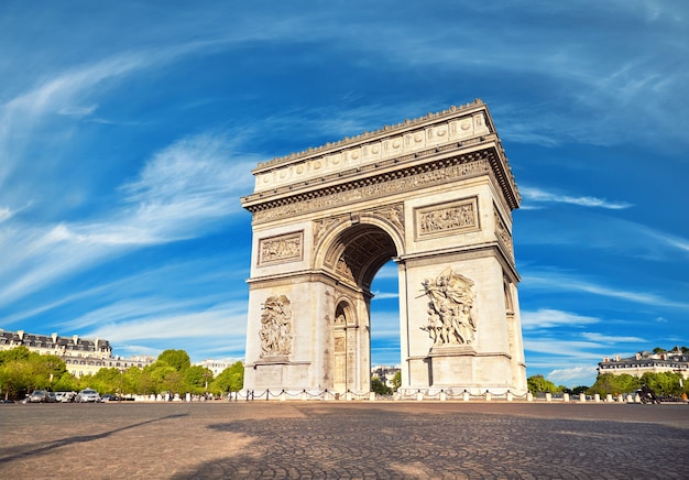 Arc de Triumph in Paris, France