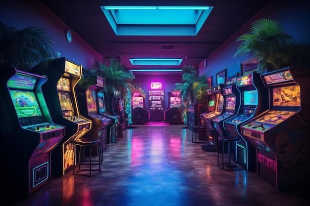 The arcade is a popular game for the brand of the game
