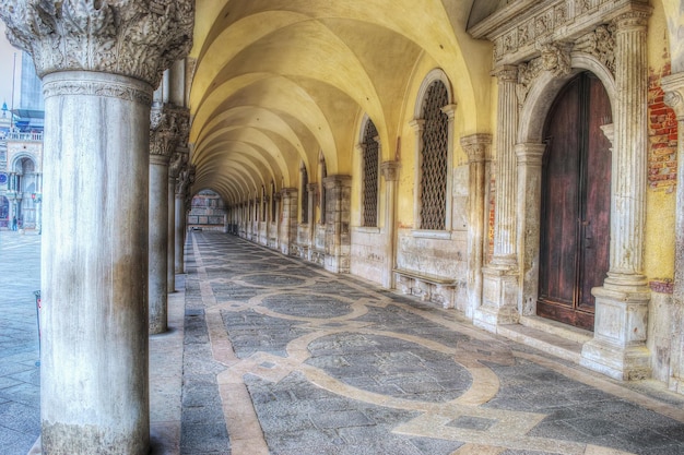 Arcade op het San Marcoplein Venetië