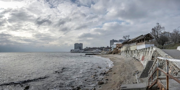 Arcadia city beach in Odessa Ukraine