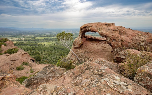 Arch known as Foradada del Areny Catalonia Spain