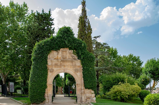 Arch of the old monastery of San Jeronimo in Zamora