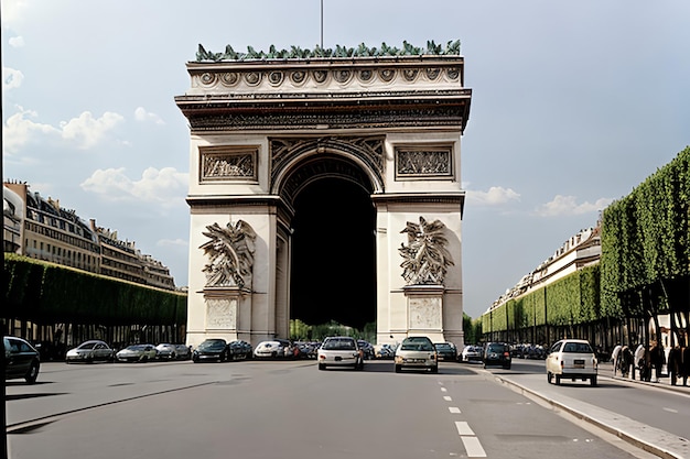 Arch of Triumph Paris France