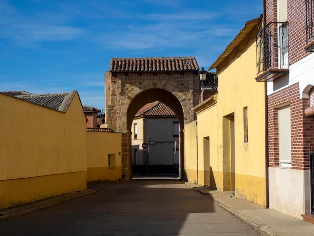 Arch of the Wall 15th16th centuries Mayorga Valladolid Spain