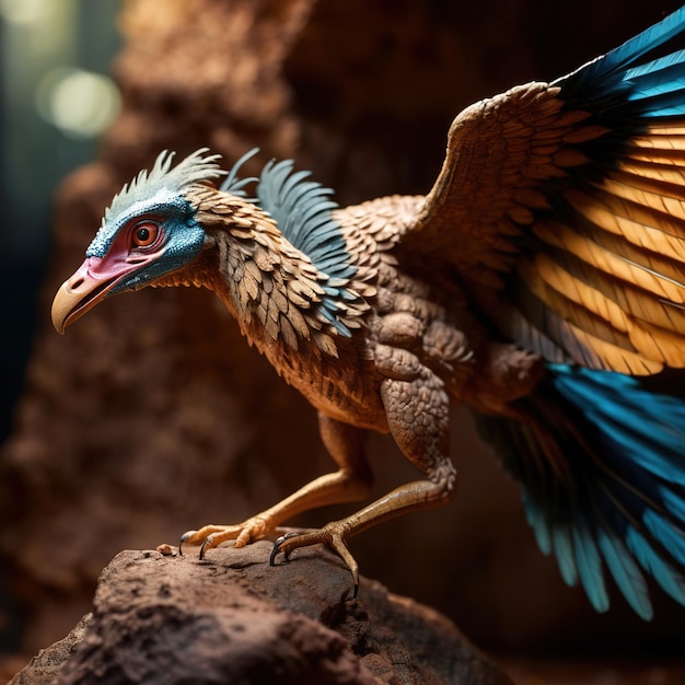 Archaeopteryx prehistorische dieren dinosaurus wildlife fotografie