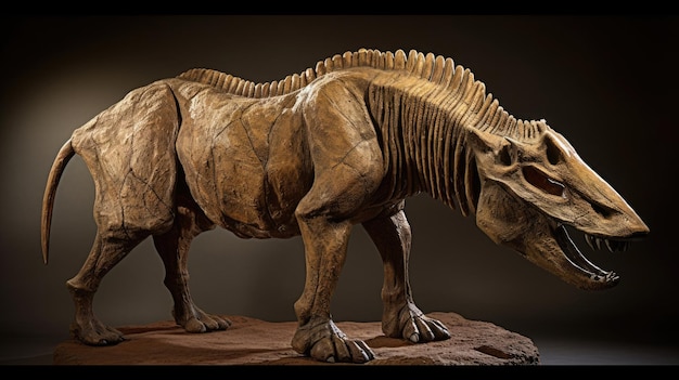 Foto archaeotherium prehistorisch dier