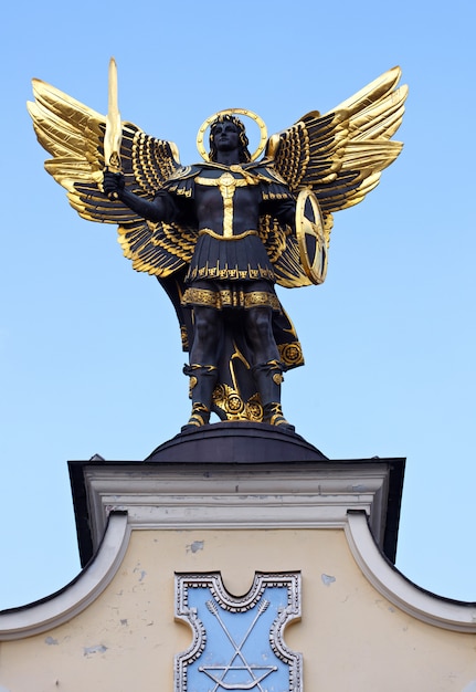 Archangel Michael statue, Kiev
