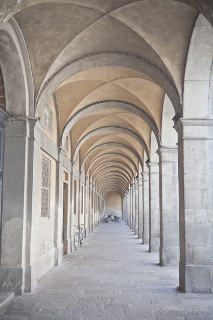 An arched passageway