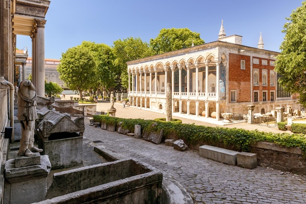 Archeologische musea van Istanbul in de zomer van Turkije