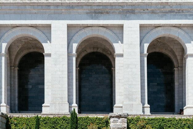 Photo arches in historical building