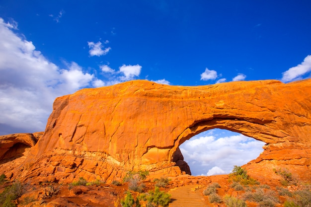 Arches National Park in Moab Utah USA