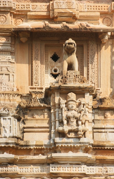 architectonisch detail in India