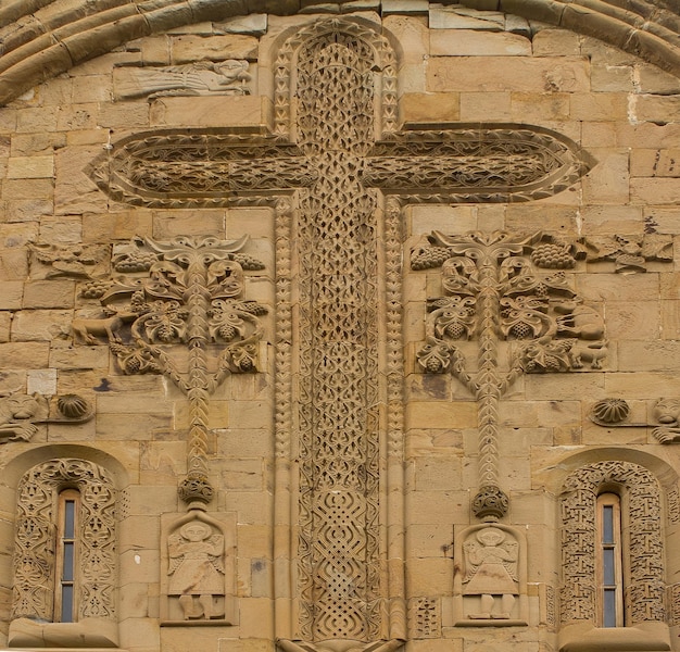 Architectonische details van de oude kathedraal