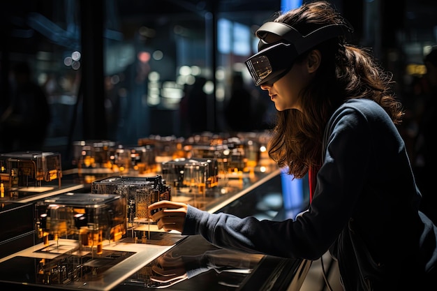 Architects designing future in virtual reality generative IA