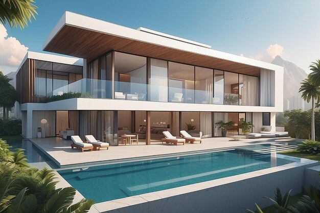 The Architects Vision A 3D Residence of Luxury