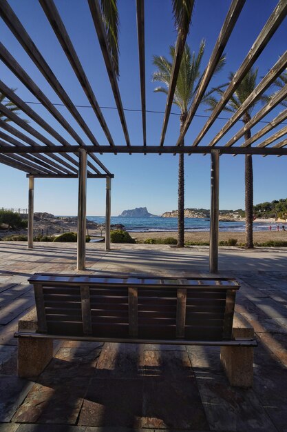 Architectural column in moraira