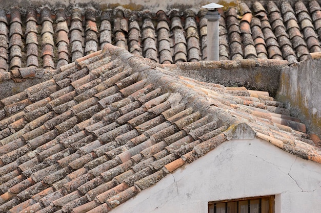 Photo architectural detail of roof