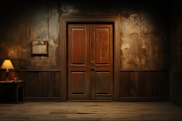 Architectural Detail A Rustic Door