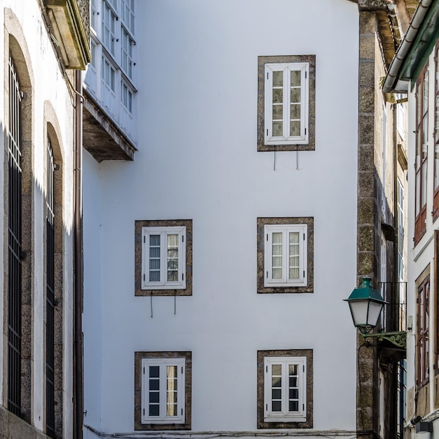 Photo architectural detail in santiago de compostela galicia northern spain