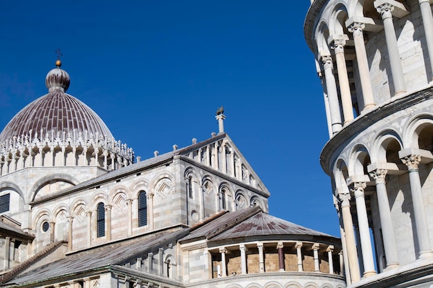 Architectural details of the square of miracles