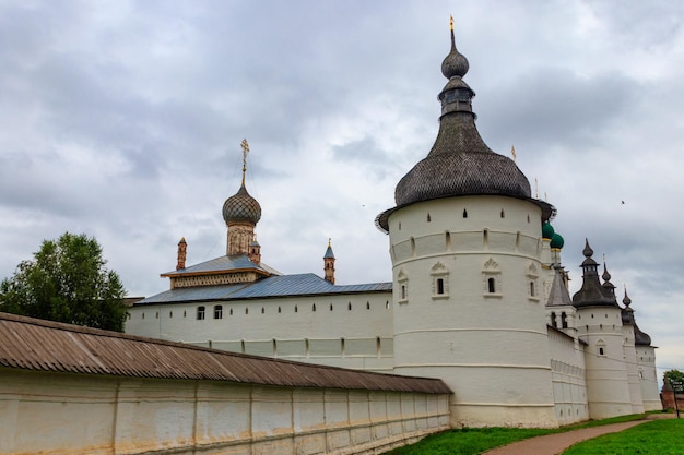 Architectural ensemble of the Rostov Kremlin in Rostov Veliky Russia Golden ring of Russia