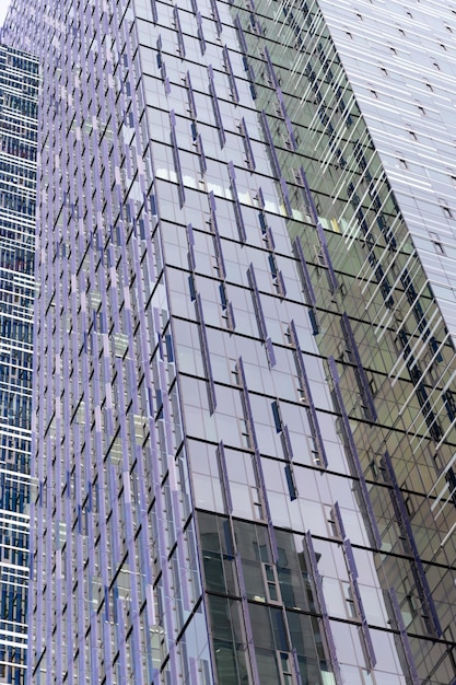 Architectural glass storey building facade background urban architecture