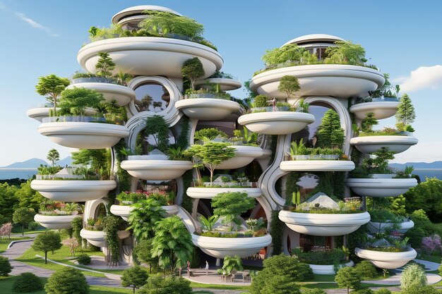 Premium Photo | Architectural Innovation Sustainable Design
