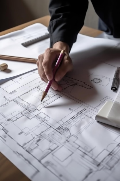 Архитектурный план или бизнес-планирование запуска бизнеса на чертежном столе