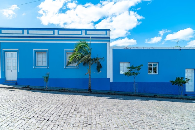 The architecture of the Argentinian countryside in the South America