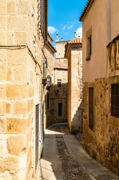 Architettura di caceres in spagna