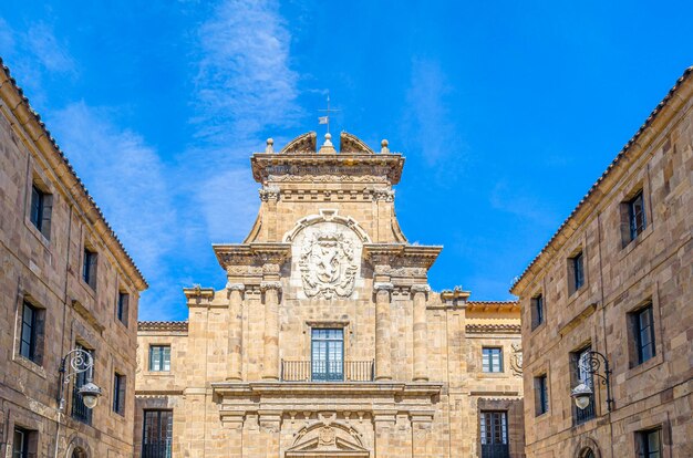 Architecture in the city of leon castile and leon spain