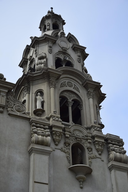 Architecture of the city of Lima Peru