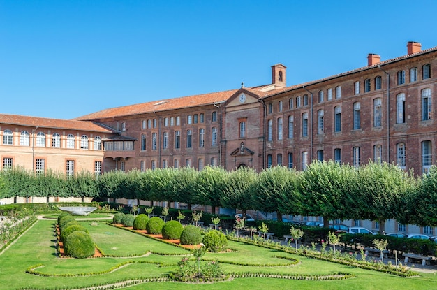 Architecture in the city of Toulouse Occitanie southern France