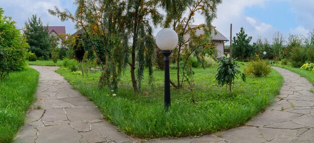 Приусадебный участок дизайн фото
