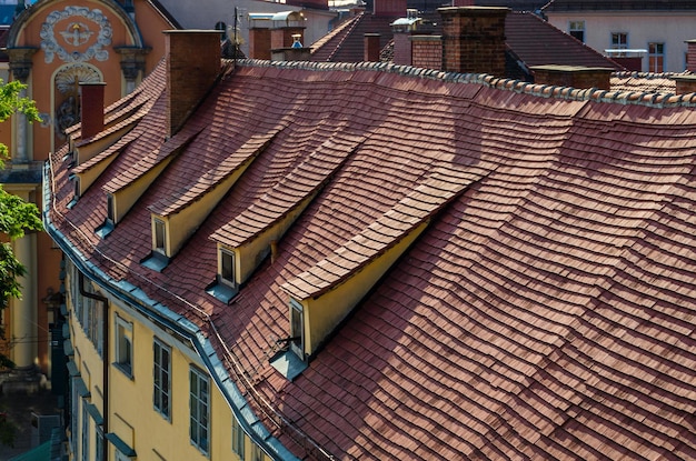 Architecture detail in the city of Graz Styria Austria