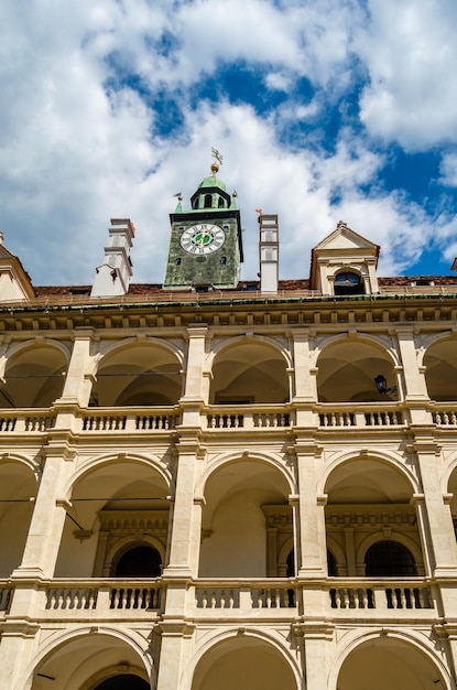 Architecture detail in the city of Graz Styria Austria