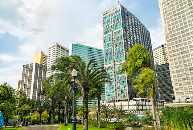 Architecture of downtown Rio de Janeiro