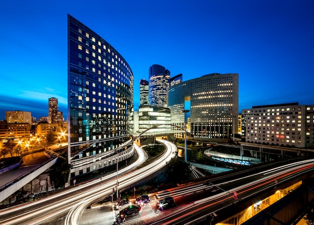 Architecture in La Defense, Paris, France