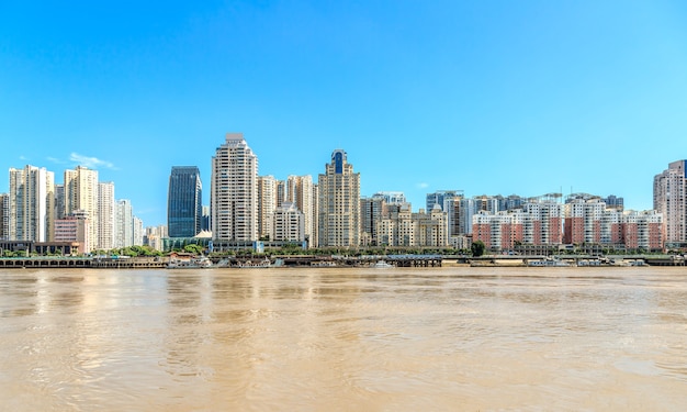 Architecture skyline of Wenzhou, Zhejiang