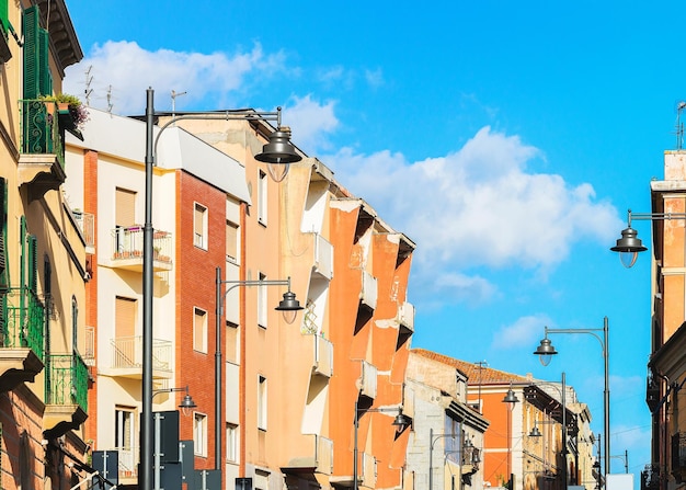 Architectuur bouwen in Olbia, Sardinië, Italië