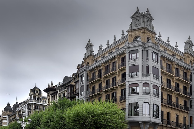 Architectuur en gebouwen van San Sebastian in Baskenland