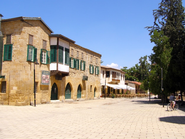 Architectuur van Buyuk Han in Lefkosa, Cyprus