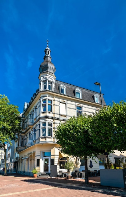 Architectuur van Siegburg, een stad in Noordrijn-Westfalen, Duitsland