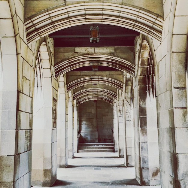 Premium Photo | Archway in building