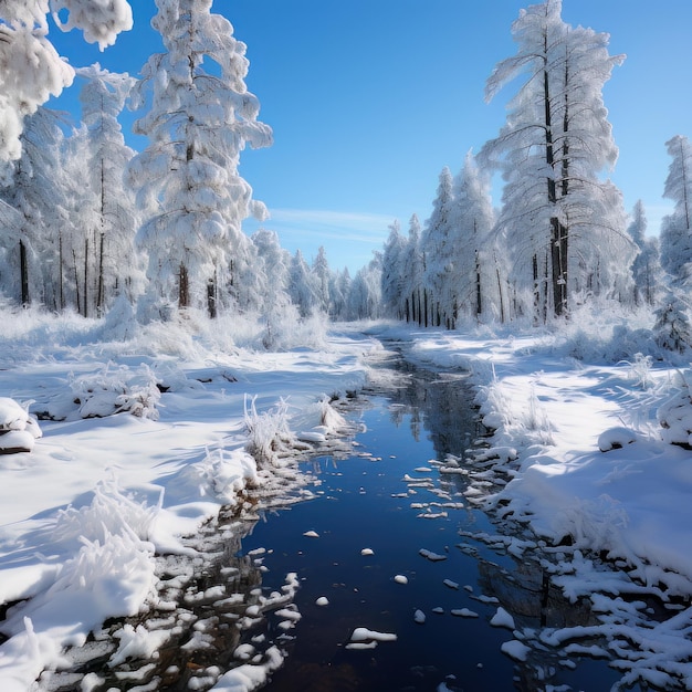 Arctic Adventures Winter Landscape Photo