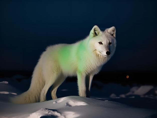 Arctic Fox39 のウィンター ワンダーランド 雪の中でのサバイバル