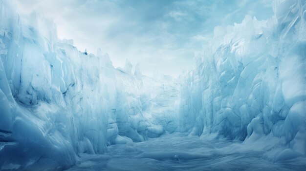 Arctisch blauwe achtergrond