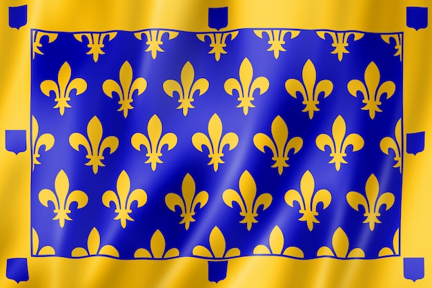 Ardeche County flag, France